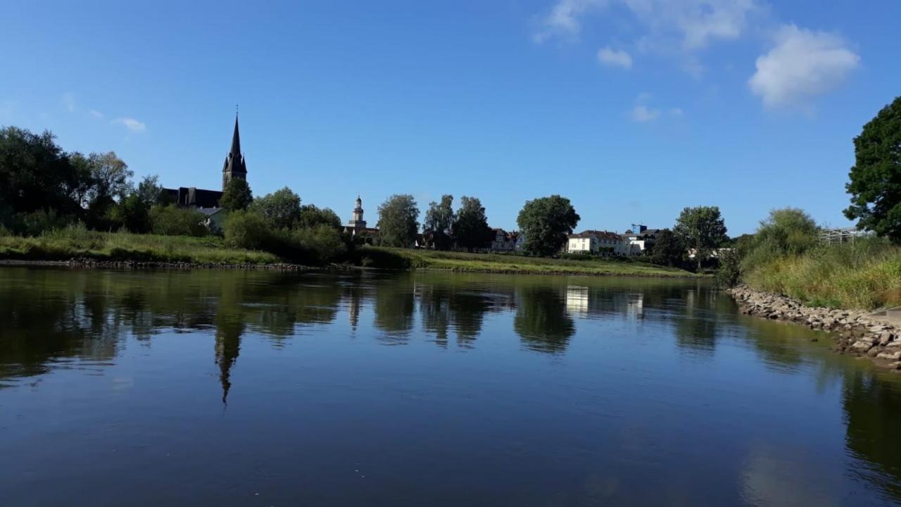 Ferienwohnung Waldruhe Hessisch Oldendorf Luaran gambar
